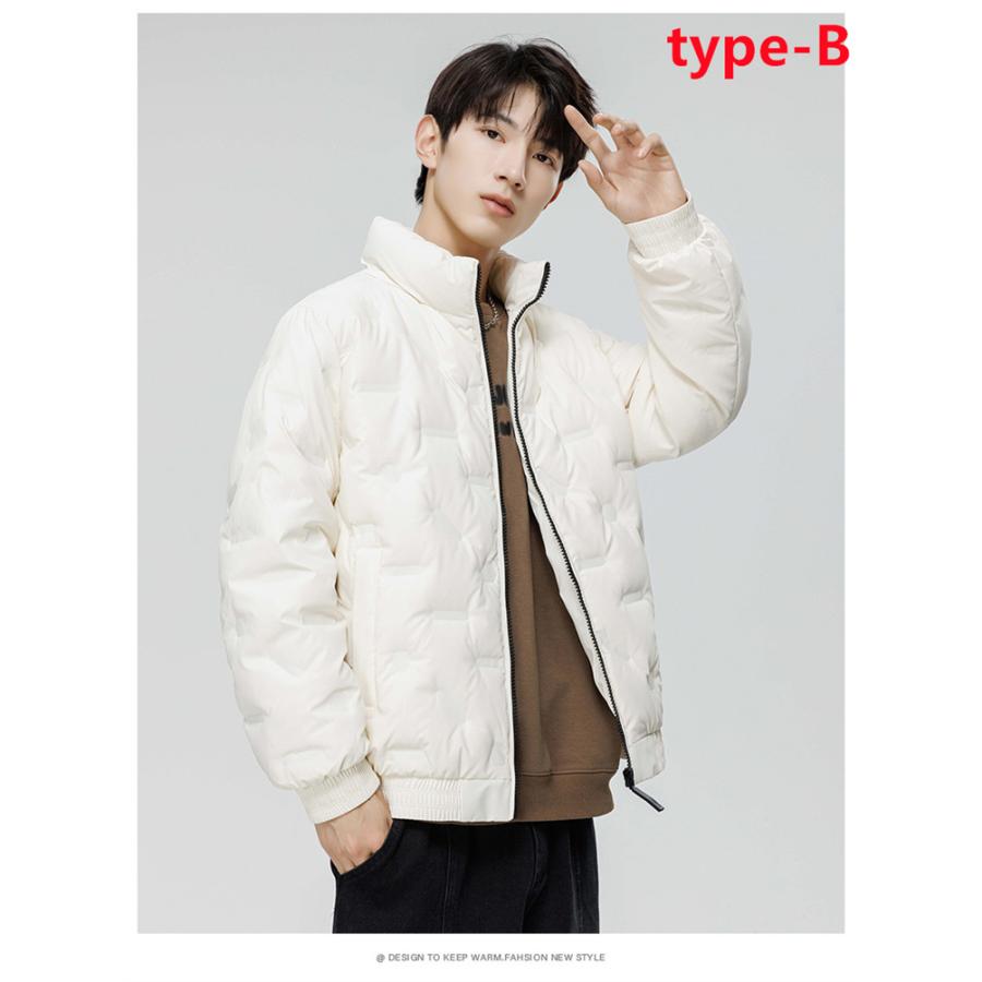 ダウンジャケット メンズ コート 大人気中綿 ブルゾン 厚手スタジャン