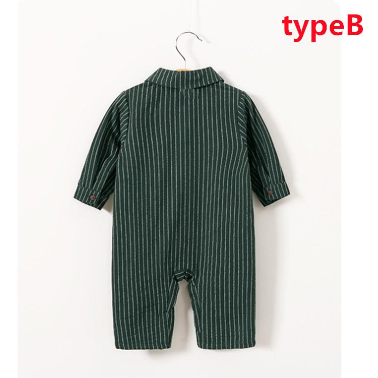 ロンパース 長袖 安い カバーオール ベビー チェック柄 ベビー服
