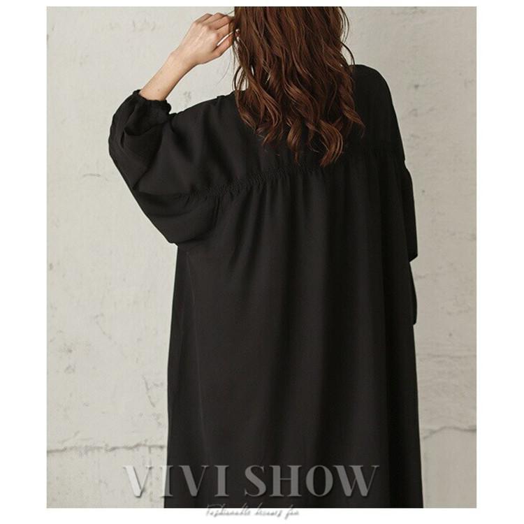 ⭐︎値下げ中⭐︎HYKE バルーンスリーブロングシャツワンピース サイズ38 ⭐︎値下げ中⭐︎HYKE バルーンスリーブロングシャツワンピース