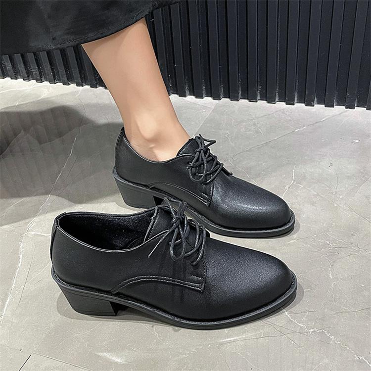 レースアップシューズ レディース ローファー マニッシュシューズ