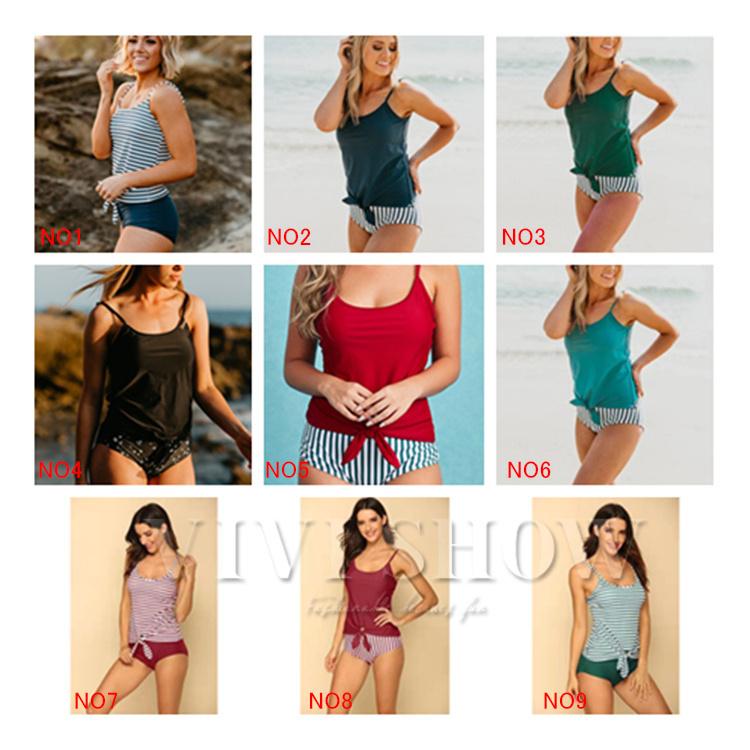レディース ビキニ セクシー 2点セット 水着セット タンクトップ