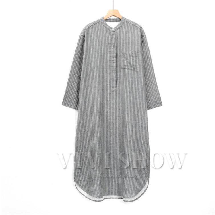 パジャマ レディース 春 夏 前開き 長袖 大きいサイズ ロング