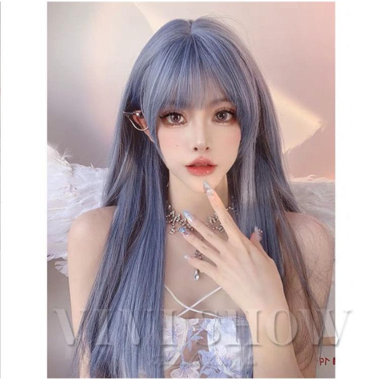 ウィッグ レディース ロング ストレート 原宿 ロリータ かつら