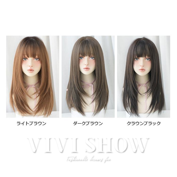 ミディアム 激安 フルウィッグ 変装 レディース コスプレ 自然