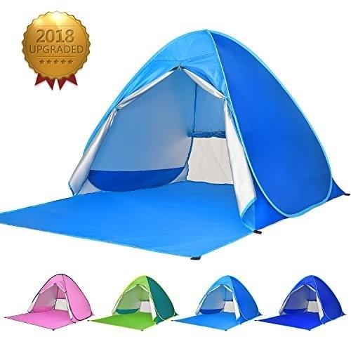 ワンタッチテント サンシェードテント 4色 ポップアップビーチテント 2