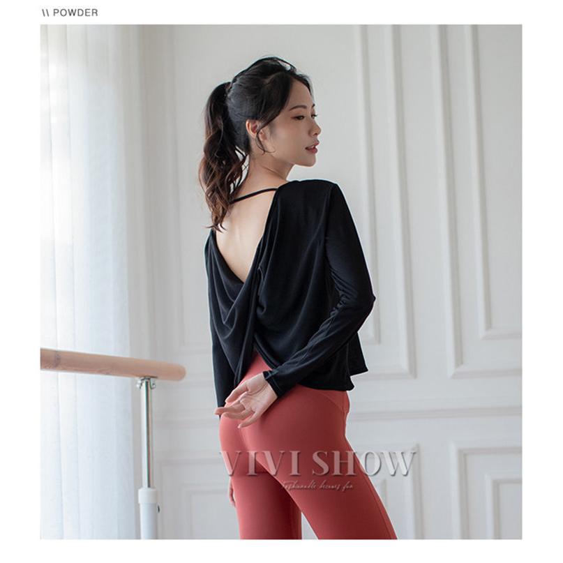 ヨガウェア レディース トップス Tシャツ カットソー スポーツウェア おしゃれ ヨガ ウェア ホットヨガフィットネス ランニング 吸汗 速乾 :eja027:VIVISHOW 通販 ヨガウェア tシャツ トップス おしゃれ デザイン スポーツ レディース 速乾 スポーツウェア ルームウェア レディース フィットネス エアロビクス セクシー トレーニングウェア sw413ts