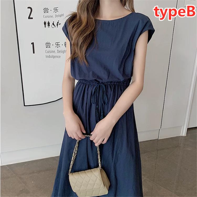 ワンピース Aライン レディース 半袖 ロング丈 Vネック カシュクール