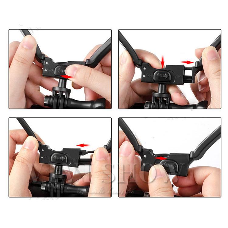GoPro ゴープロ 用 アクセサリー ネック ストラップ マウント 首 掛け