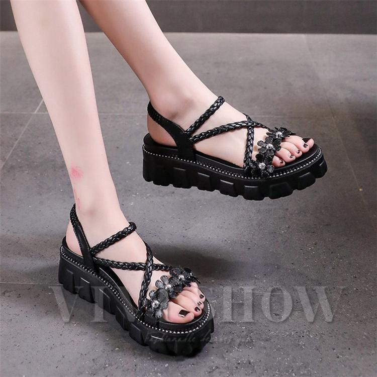 大活躍/24cm✭厚底 サンダル 夏物 Shoes スニーカー風厚底サンダル 441 | 可愛い服量産型服通販