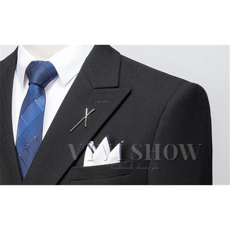 メンズ ダブル スーツ スリム 細身 スリーシーズン対応 モードスタイル