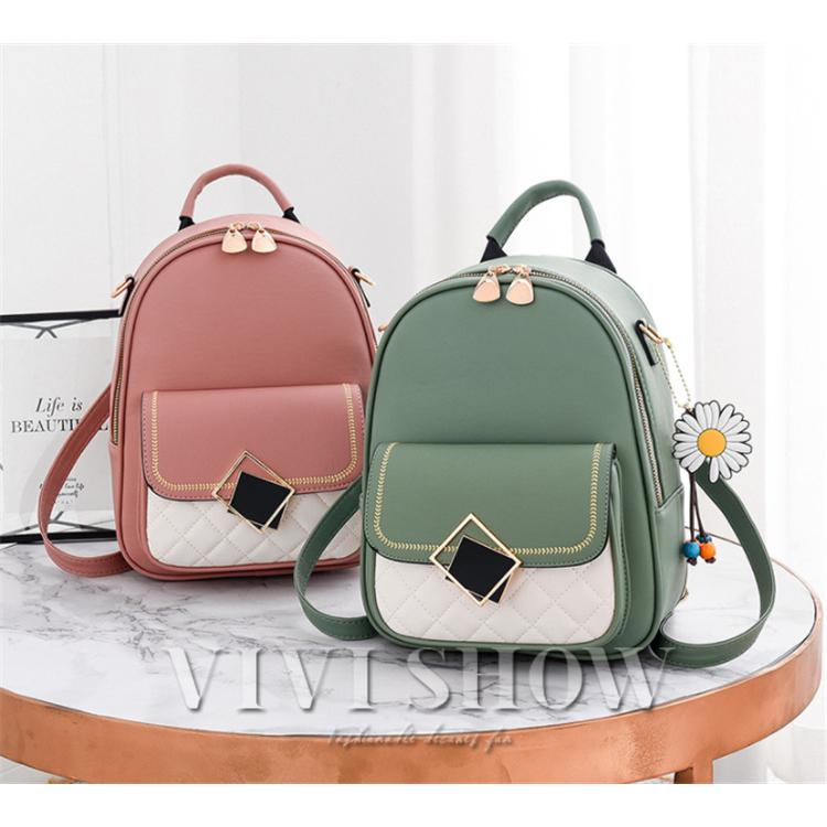 ミニリュック バイカラー レディース 3way おしゃれ リュック