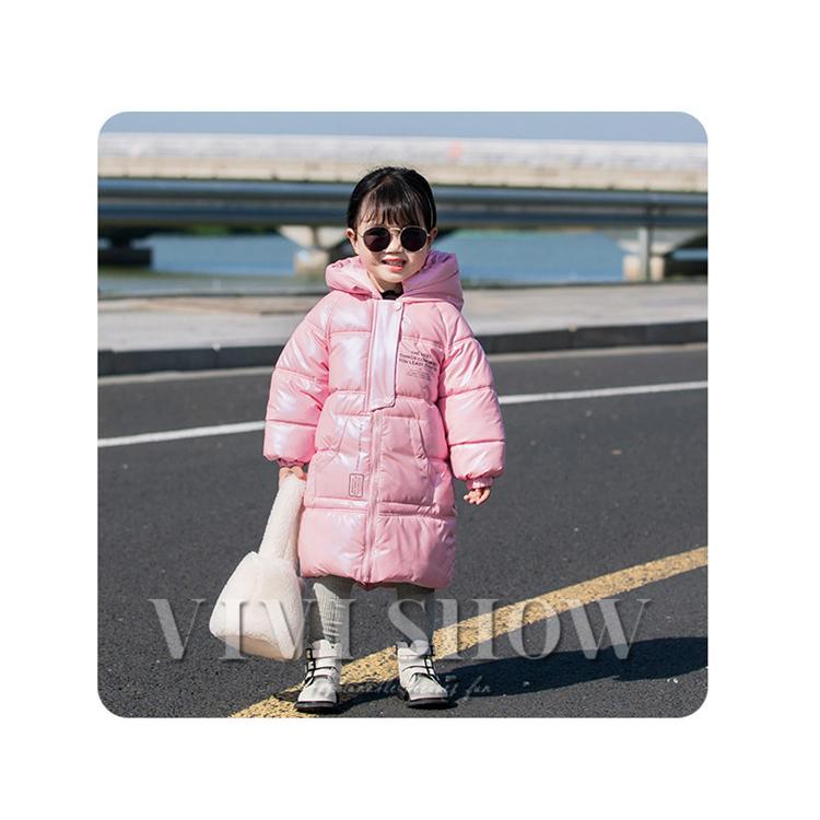 【交渉中】キッズ服女の子100㎝アウター 子供服 アウター ジャケット キッズ 男女兼用 フード付き 丈長め 防寒