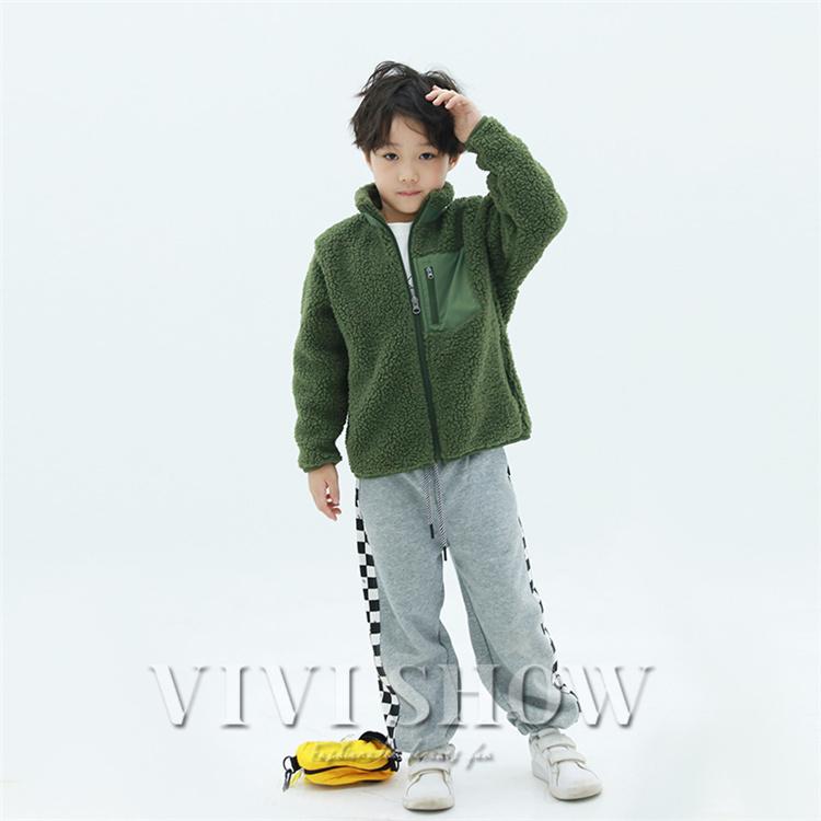 子供服 キッズ アウター ジャケット ボア お出かけ おしゃれ フリース