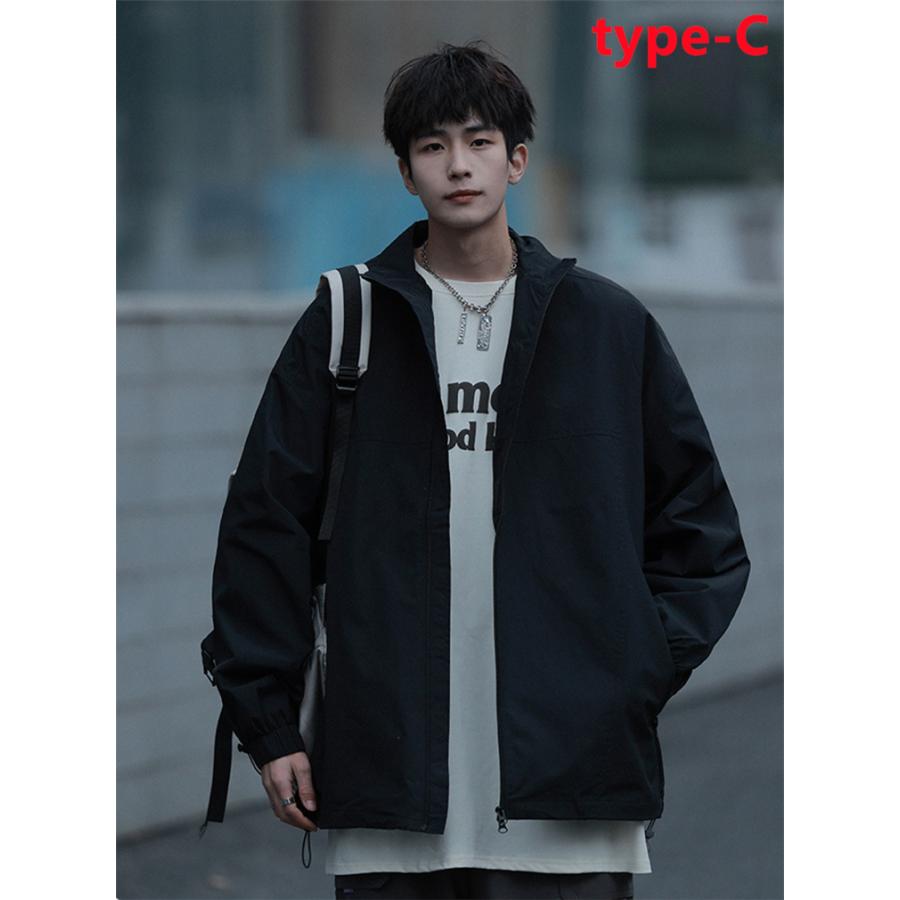 コーチジャケット メンズ 撥水 ウィンドブレーカー 春ジャケット