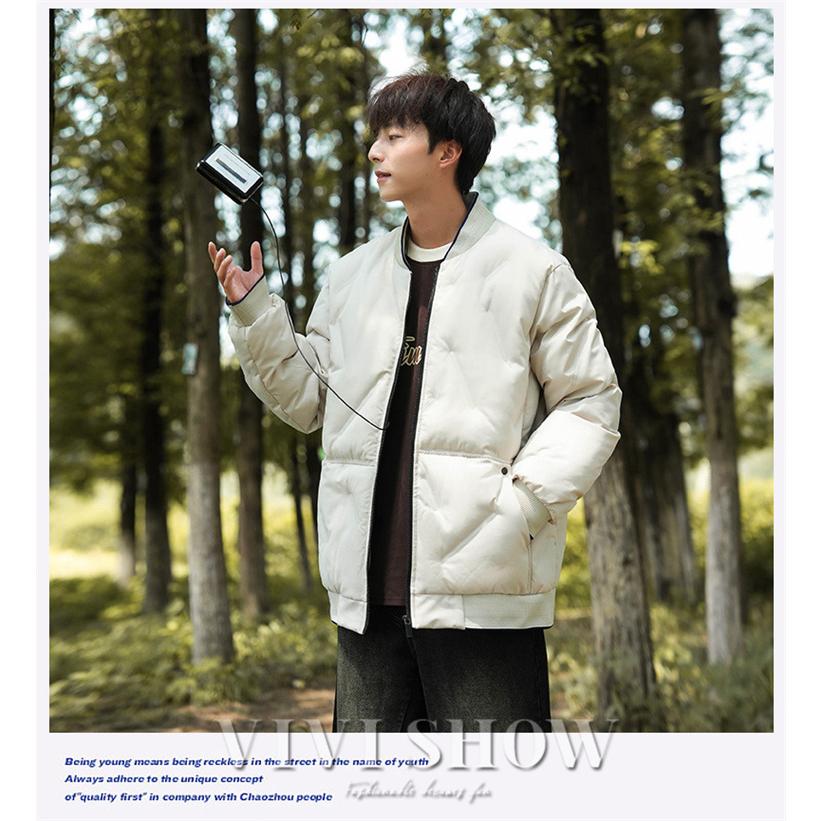 ダウンジャケット メンズ 大きいサイズ 中綿入り アウター 秋冬 防風