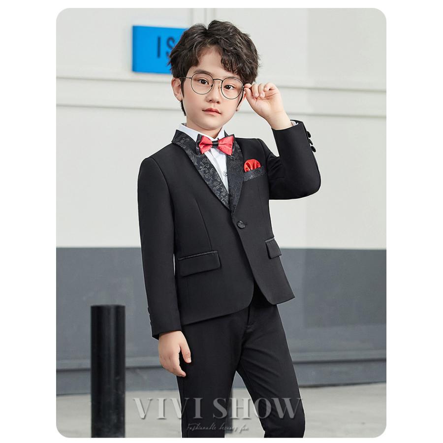キッズ フォーマル スーツ 入学式 セットアップ 男の子 パンツ 卒園式