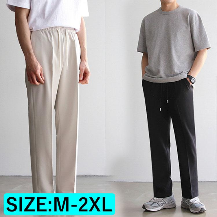 メンズ パンツ ズボン スラックス ビジカジ シンプル おしゃれ
