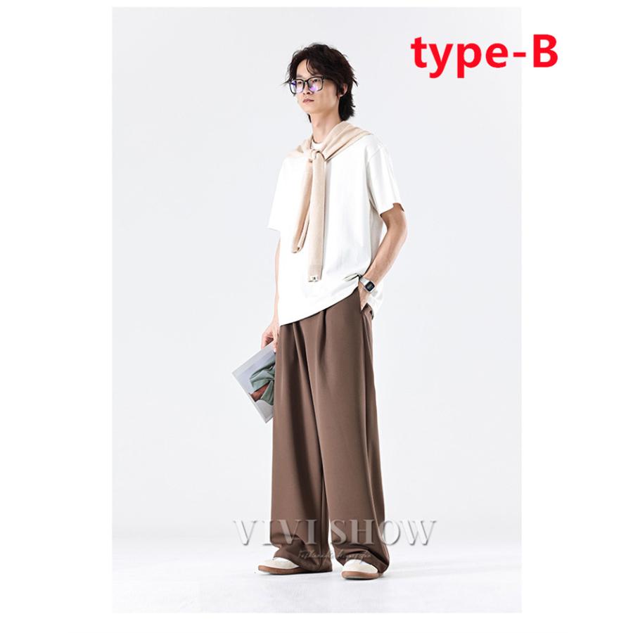 メンズ パンツ ズボン シンプル カジュアル おしゃれ ゆったり