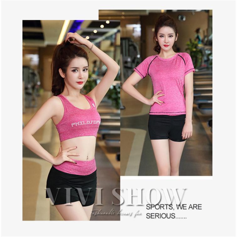 スポーツウェア レディース 5点セット ヨガウェア トレーニングウェア