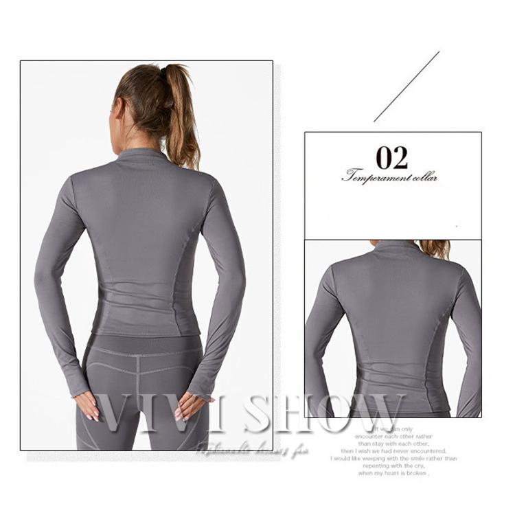 amomento ジッパー付きタイトフィット長袖トップス amomento ジッパー付きタイトフィット長袖トップス amomento ジッパー