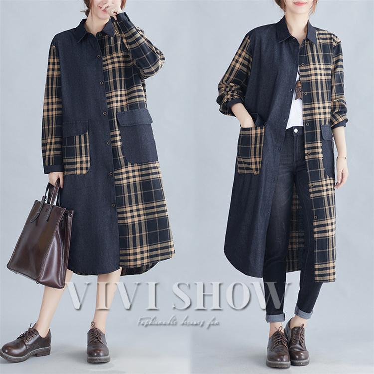 シャツ ロングシャツ シャツコート シャツワンピース カーディガン