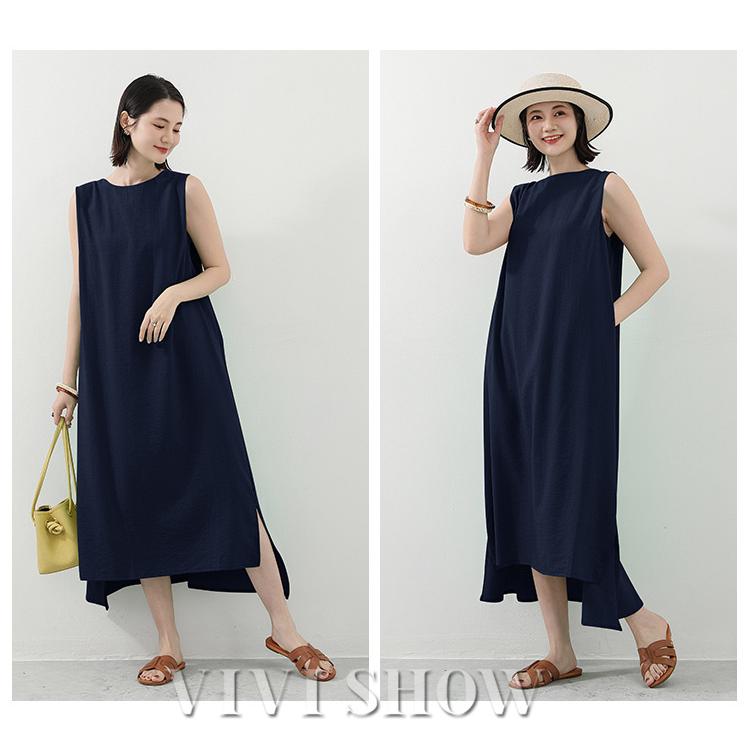 マキシワンピース レディース 夏 マキシ丈 フレア Aライン