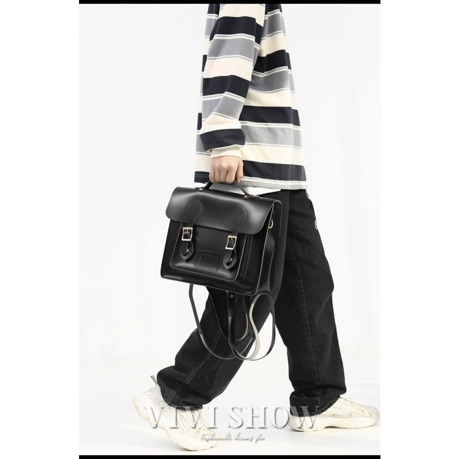 レディース スクールバッグ 3WAY ショルダーバッグ 通学 PU