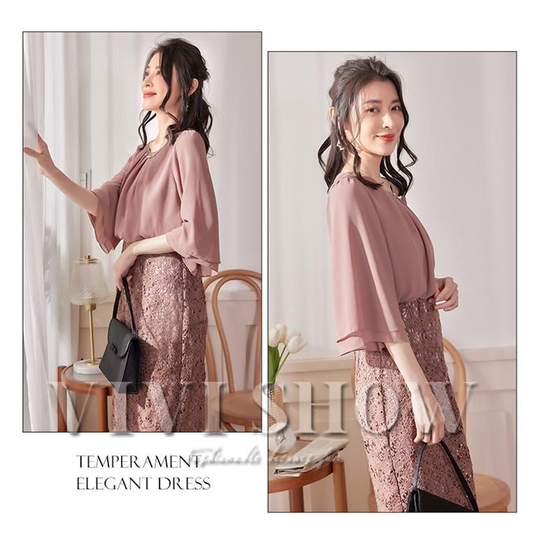 パーティードレス ドレス 結婚式 ワンピース フォーマル 同窓会 謝恩会