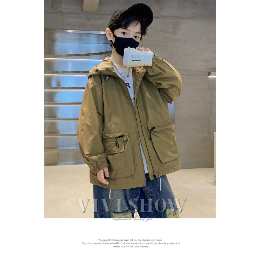 ウィンドブレーカー キッズ 男の子 アウター 子供服 ジップアップ