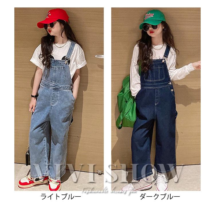 子供服 カジュアル デニムサロペット 子ども服 デニム ジーンズ 