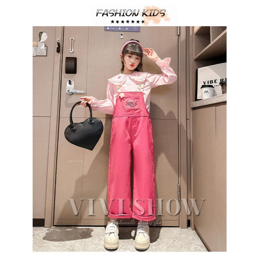 セットアップ オールインワン シャツ 女の子 キッズ