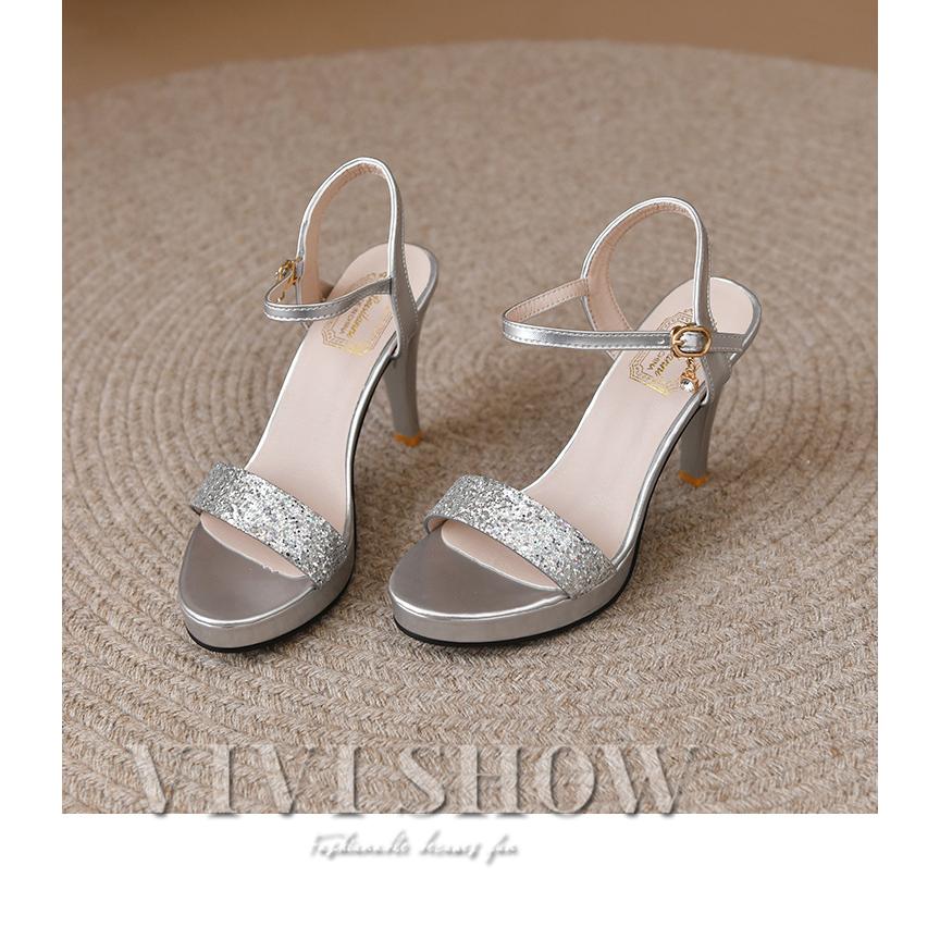 厚底 サンダル レディース ヒールサンダル ストラップ パンプス