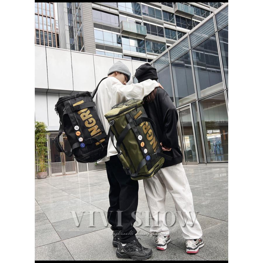 リュック 男女兼用 ボストンバッグ アウトドア 2WAY スポーツ 大容量