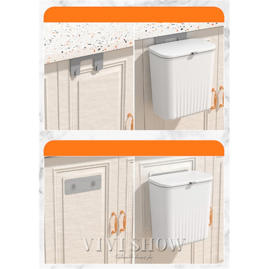 キッチン 台所用品 ゴミ箱 扉掛け 使いやすい おしゃれ ダストボックス