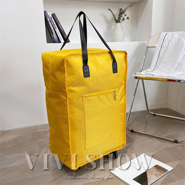 美品　旅行　伸縮自在　大容量　レッド　パープル　コンパクト　キャリーバッグ　スーツケース　キャリーバッグ トートバッグ 折りたたみ 大容量 ショッピングカート 3段階　収納　3way キャスター付き ソフトキャリーケース 防水 軽量 キャリーバッグ トートバッグ 折りたたみ 大容量 ショッピングカート