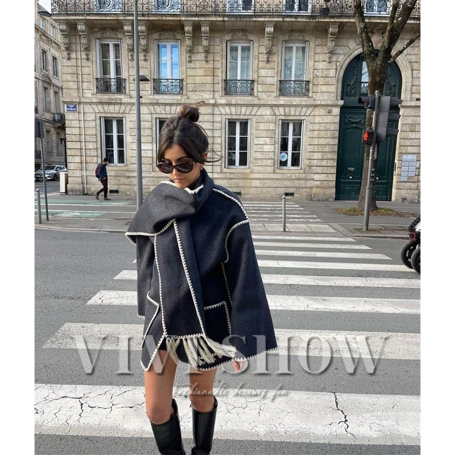 シンプルブラックオーバーサイズアウター❤️秋冬デートや女子会に最適 コート アウター オーバーサイズPコート レディース : ZOZOTOWN Yahoo