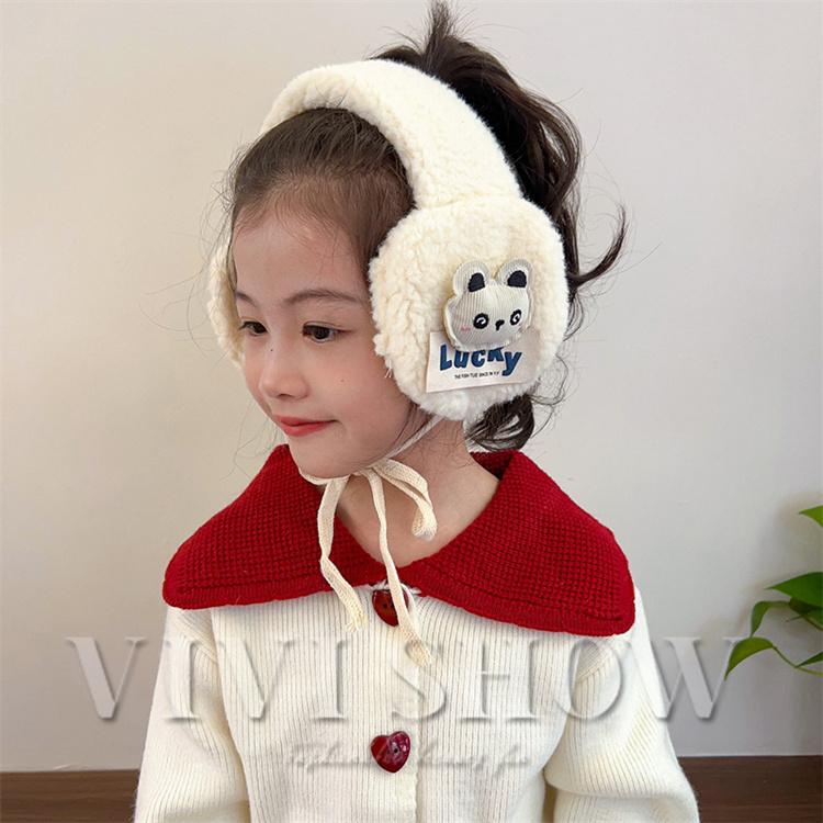 耳当て キッズ イヤーマフ ジュニア 子供用 イヤーマフラー 裏起毛