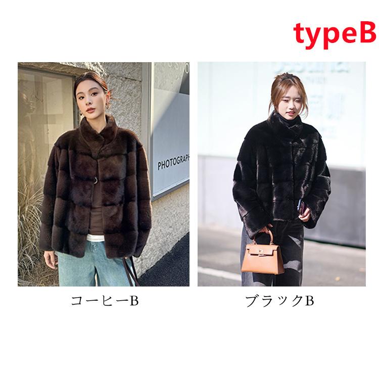 毛皮コート ファーコート レディース コート ボリュームファー