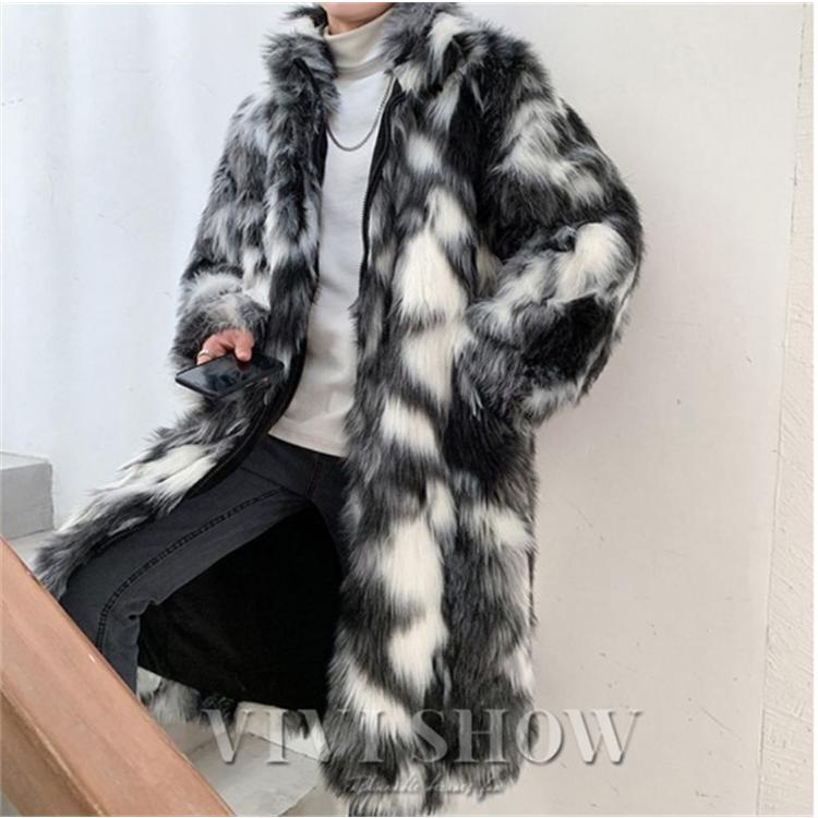 メンズファーコート 毛皮コート 新作 ファーコート メンズ おしゃれ 上