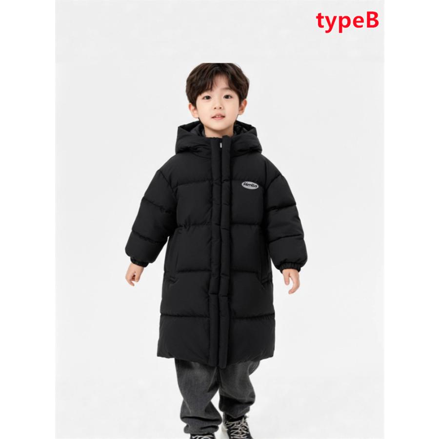 【ぴよ】 キッズ ダウンコート ダウンコート 子供 中綿コート キッズ ロングコート 中綿ジャケット
