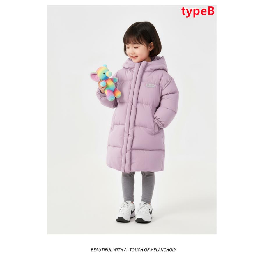 ダウンコート 子供 中綿コート キッズ ロングコート 中綿ジャケット