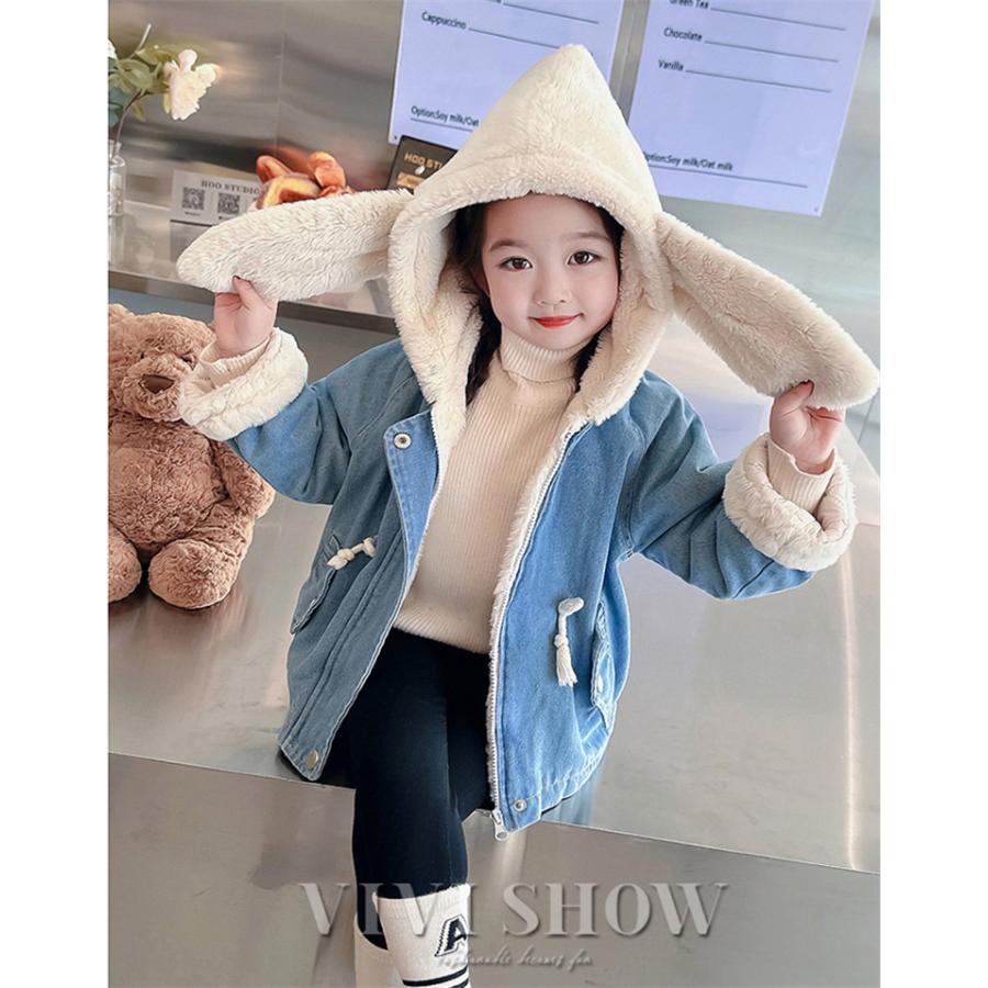 子供服 ブルゾン キッズ フードつき アウター ジップアップ カジュアル 