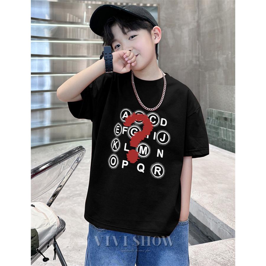 子供服 Tシャツ 春夏 男の子 子供 キッズ 韓国 ジュニア 半袖 シャツ