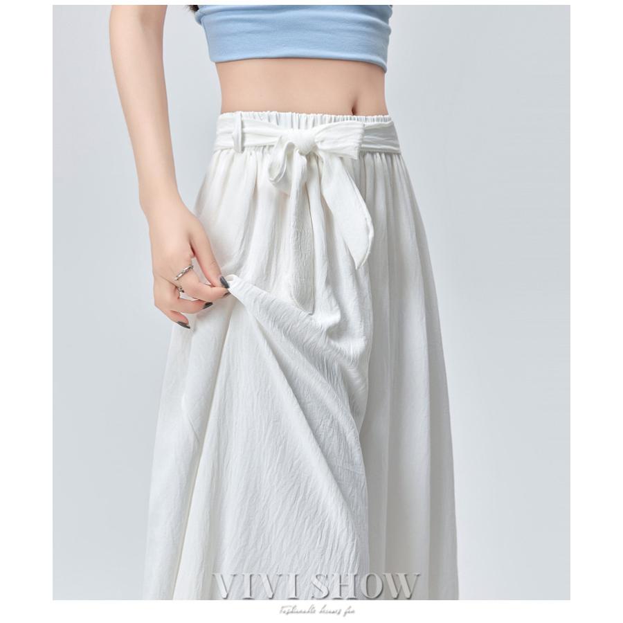 ワイドパンツ レディース ロング丈 フレアパンツ ボトム ガウチョ