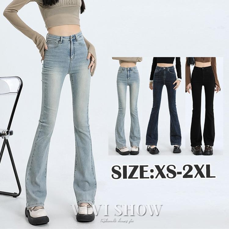 フレアパンツ デニムパンツ レディース ベルボトム ブーツカット フレアパンツ デニムパンツ レディース ベルボトム ブーツカット