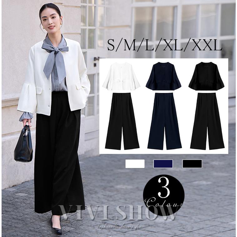 セットアップ 2点セット レディース ジャケット スカート スーツ