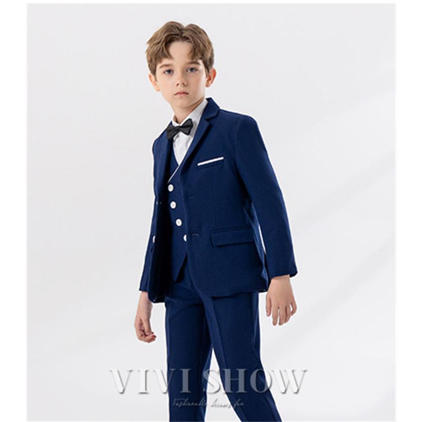 子供スーツ 男の子 5点セット フォーマルスーツ キッズ おしゃれ