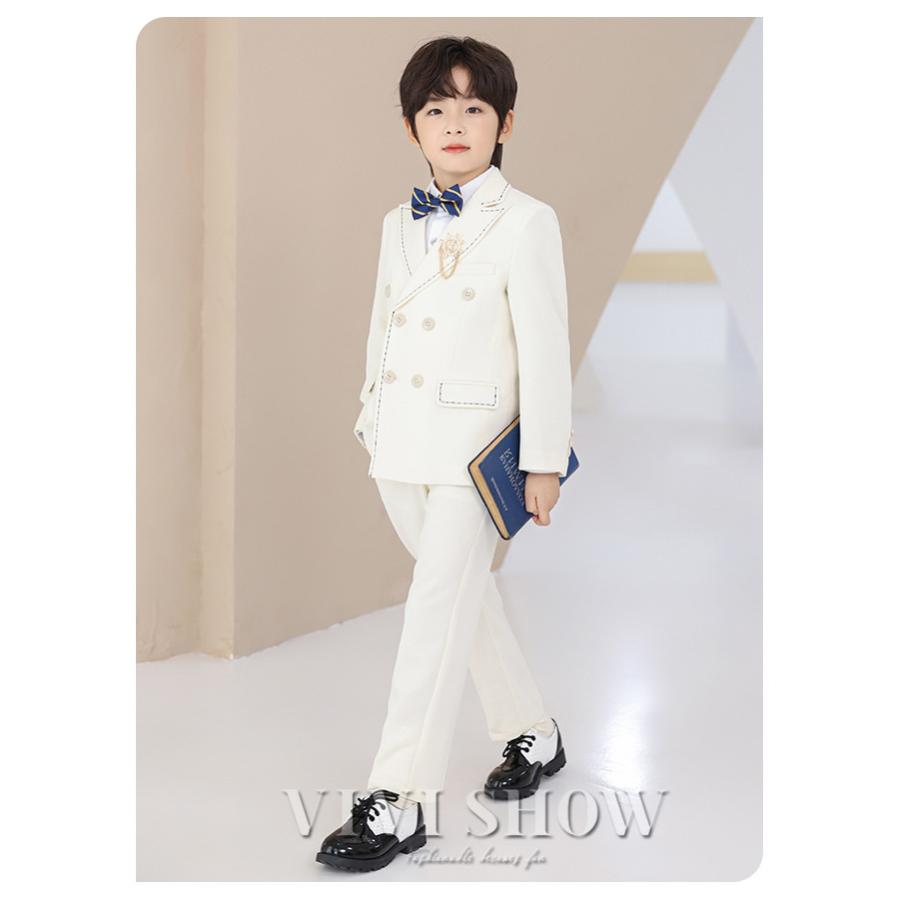 キッズスーツ 子供スーツ 6点セット 男の子 フォーマル スーツ 子供服