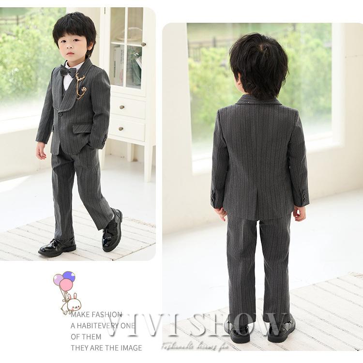 キッズスーツ 子供スーツ 6点セット 男の子 フォーマル スーツ 子供服