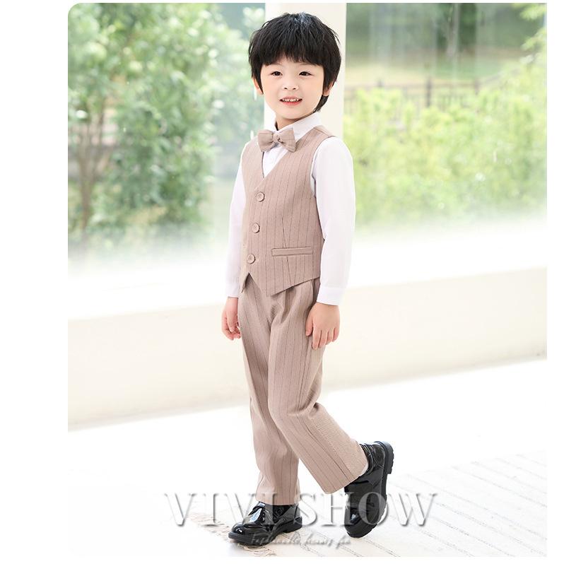 キッズスーツ 子供スーツ 6点セット 男の子 フォーマル スーツ 子供服